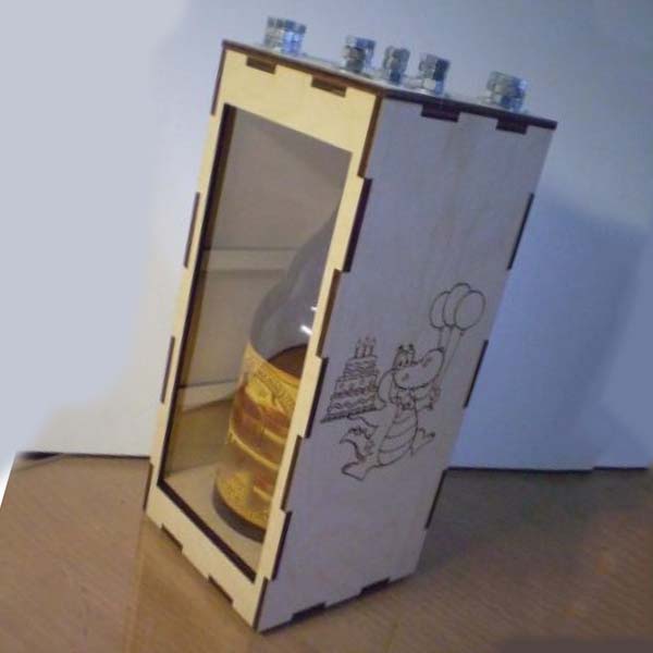 hộp đựng chai bia rượu