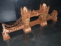 đố 3D Laser Cut Mô hình cầu Luân Đôn