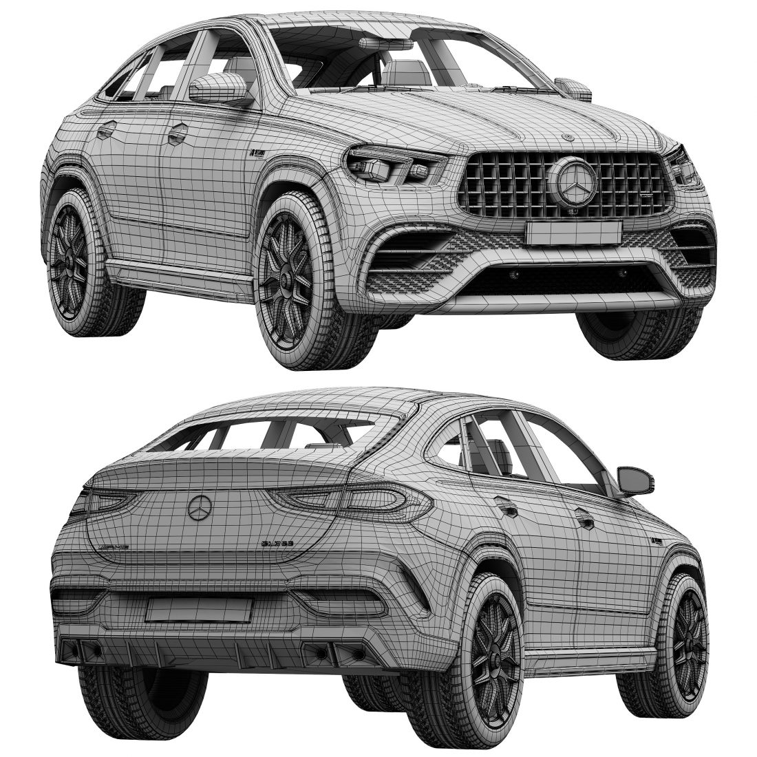 Ô TÔ MERCEDES BENZ AMG GLE 63 2021