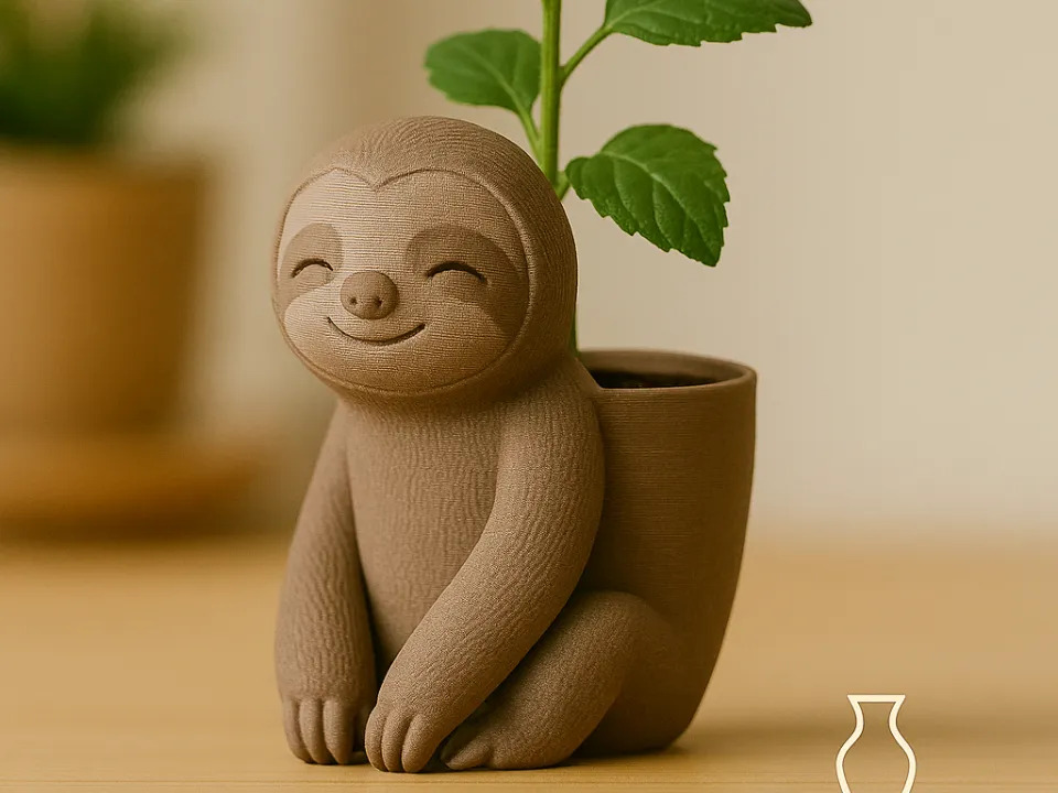 Chậu cây lười biếng