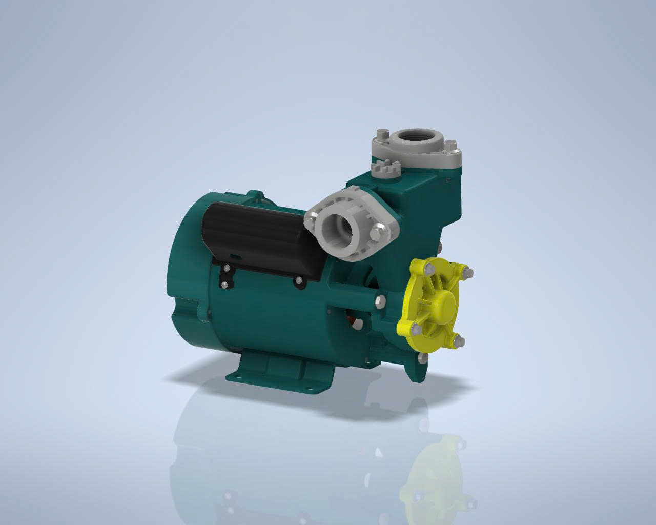 Bản vẽ 3D MÁY BƠM NƯỚC (TL 019)