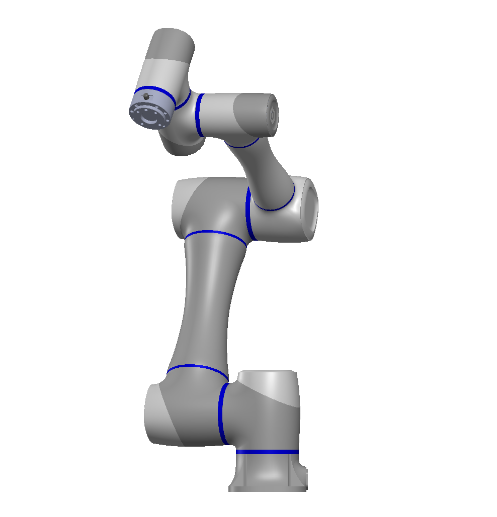 BẢN VE 3D TAY GẮP, CÁNH TAY ROBOT DOBOT CR5 (CN 08)