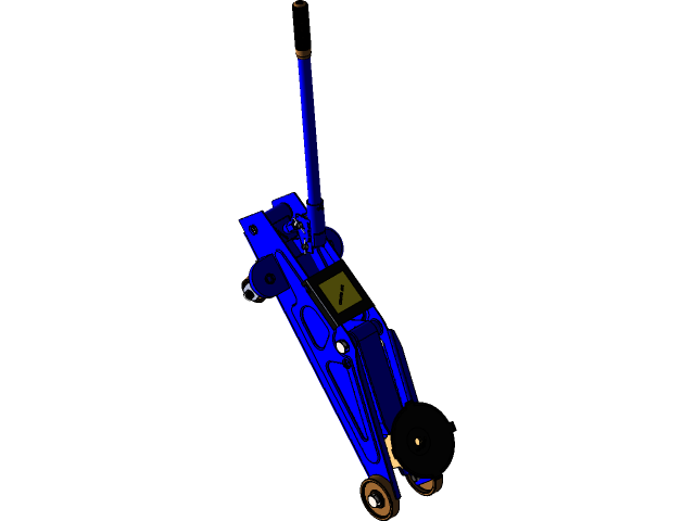 Bản vẽ 3D Kích thủy lực (TL 031)