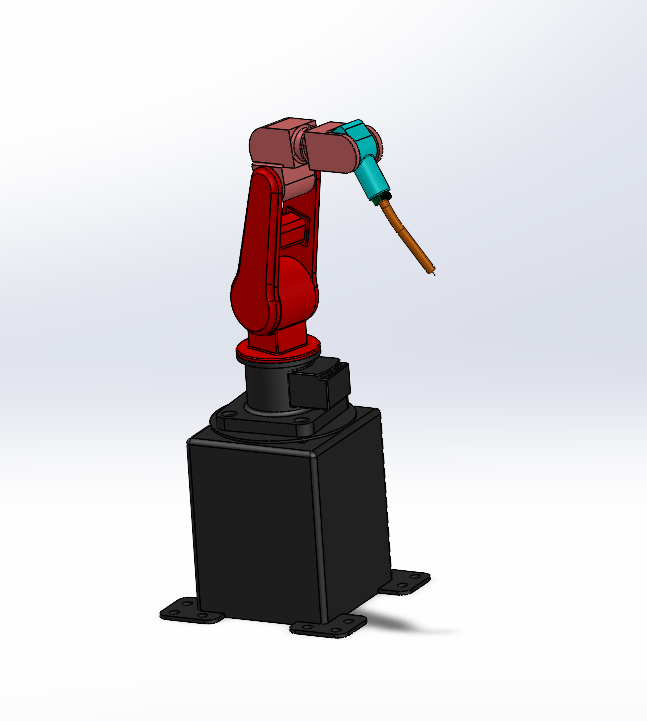 BẢN VẼ 3D CÁNH TAY ROBOT  (CN 022)