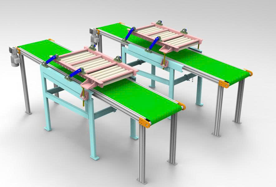 BẢN VE 3D BĂNG TẢI Blister Belt Conveyor (CN 029)