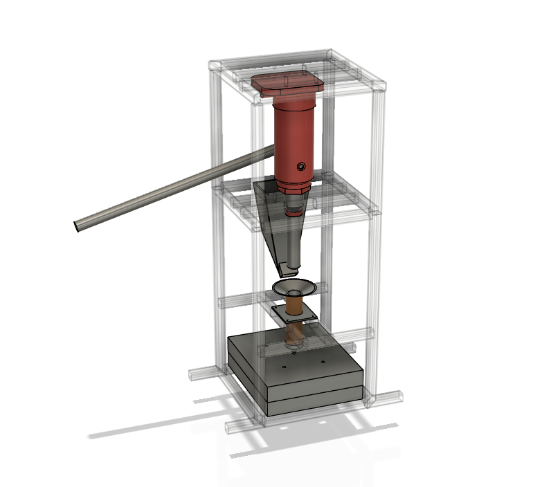 Bản vẽ 3D Máy ép phun thủy lực (TL 051)
