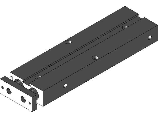Bản vẽ 3D Xilanh khí nén (TL 054)