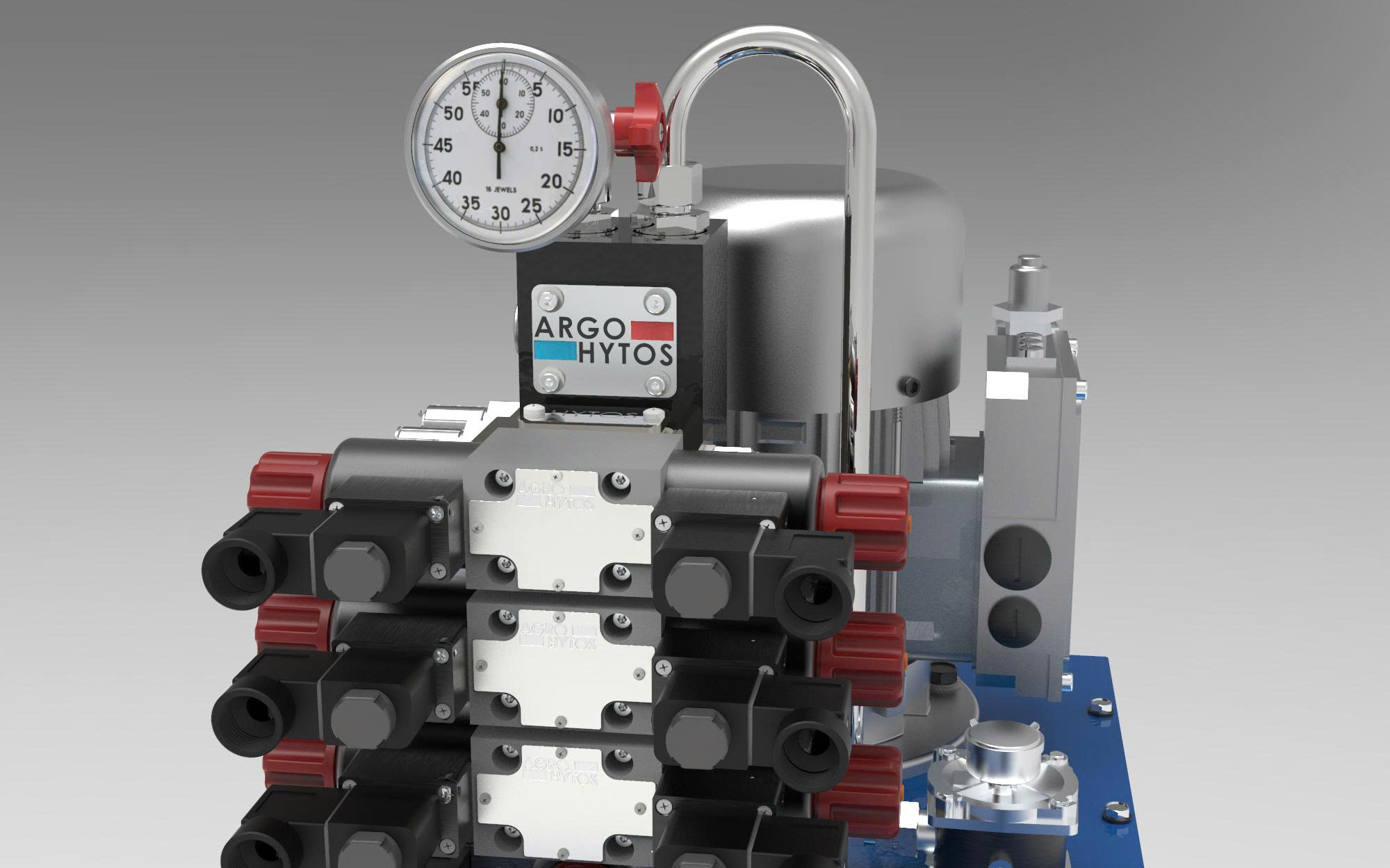 BẢN VẼ 3D ĐỘNG CƠ THỦY LỰC (TL 081)