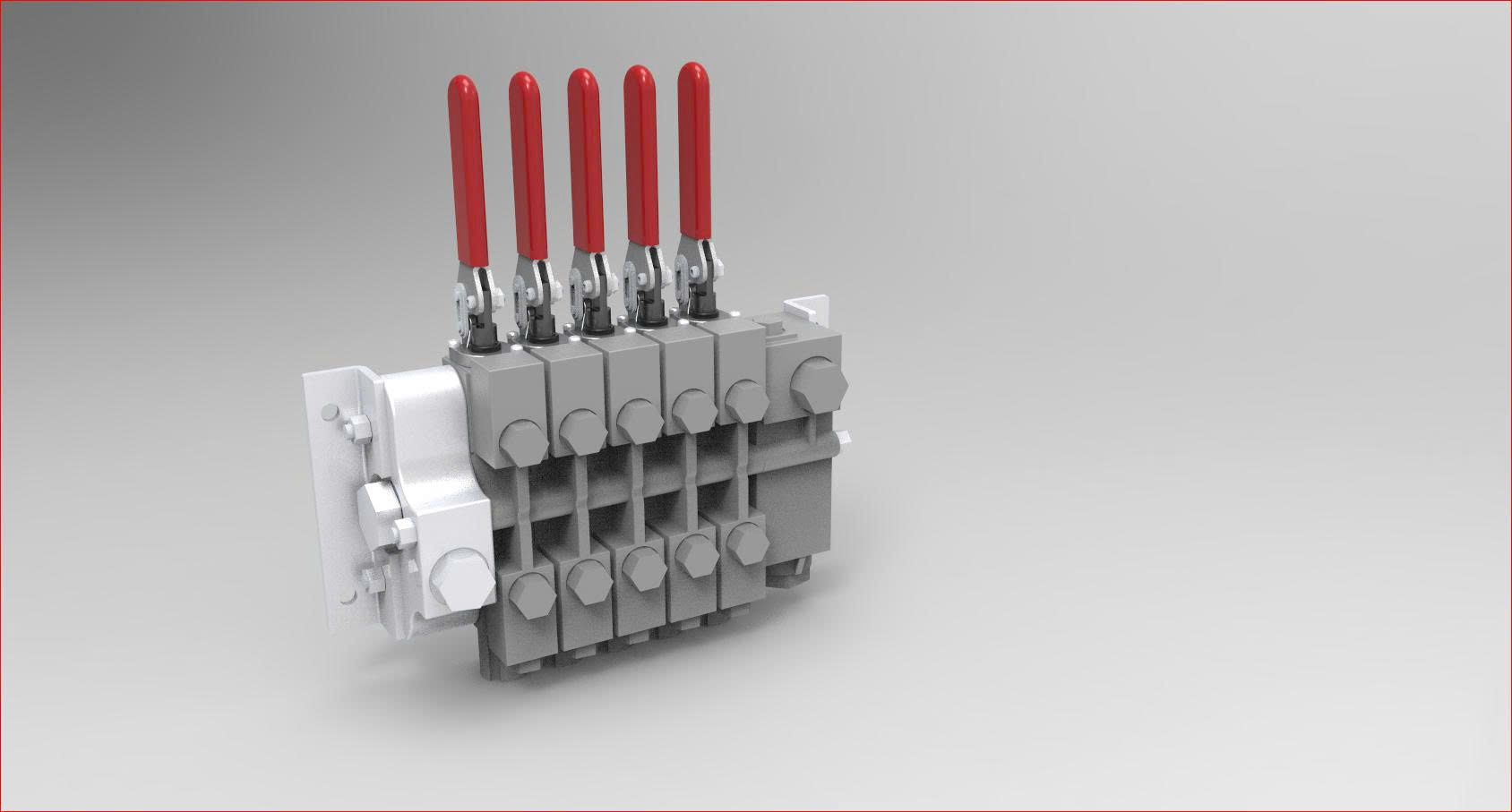 Bản vẽ 3D Van 5 cửa (TL 0110)