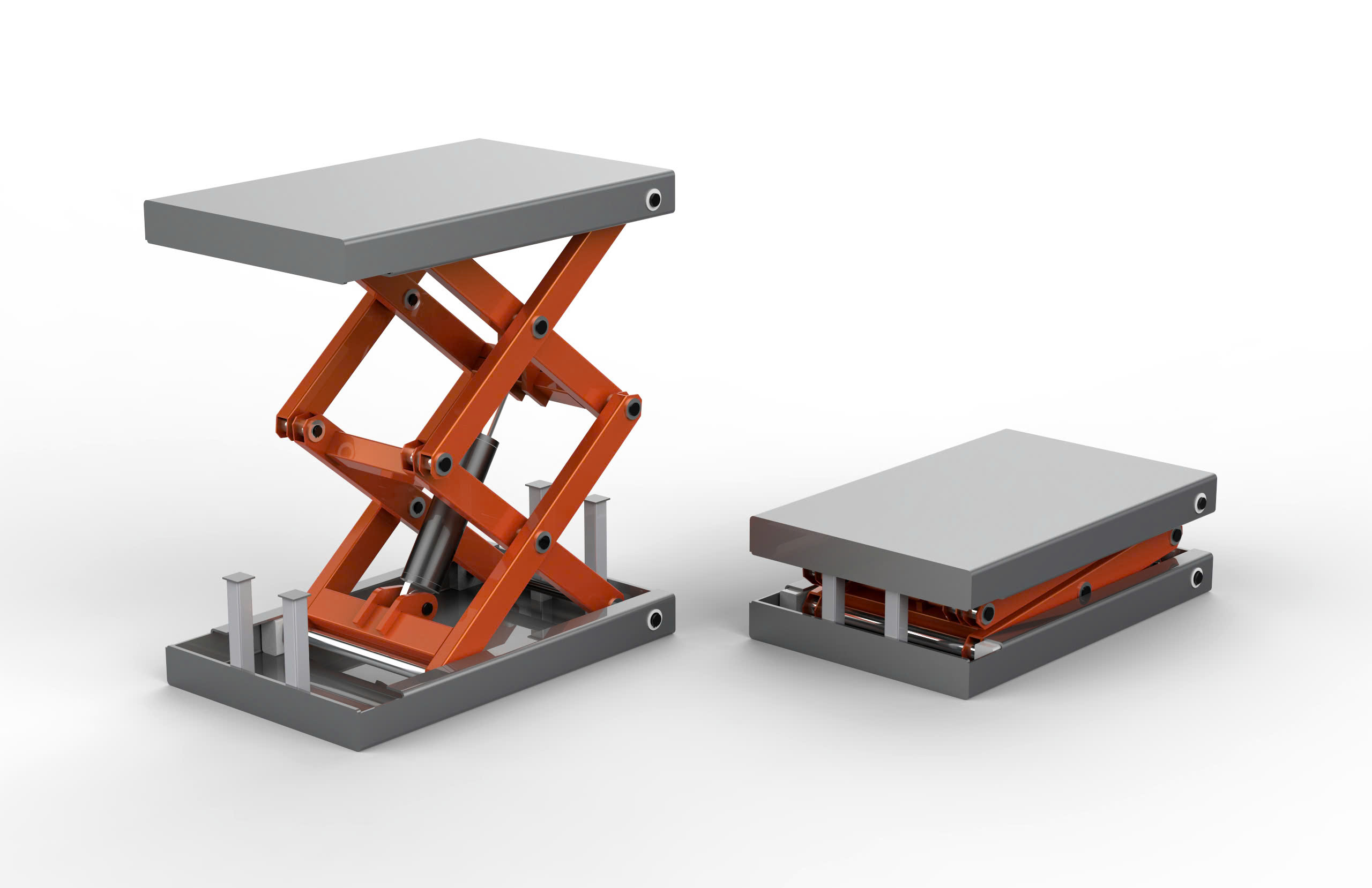 Bản vẽ 3D BÀN NÂNG THỦY LỰC (TL 0129)