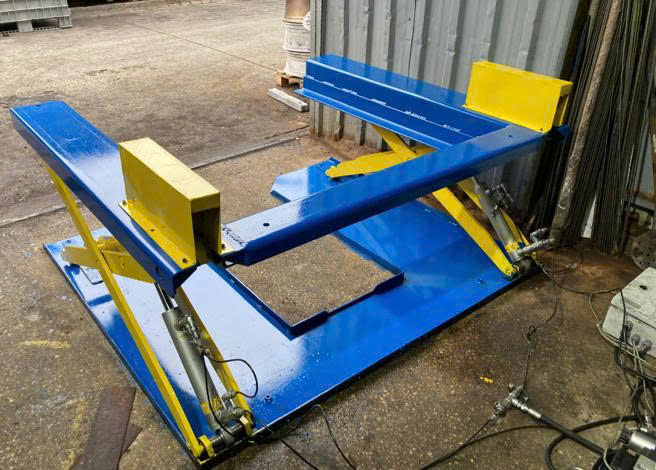 Bản vẽ 3D Bàn nâng thủy lực tải trọng 1000 kg (TL 0137)