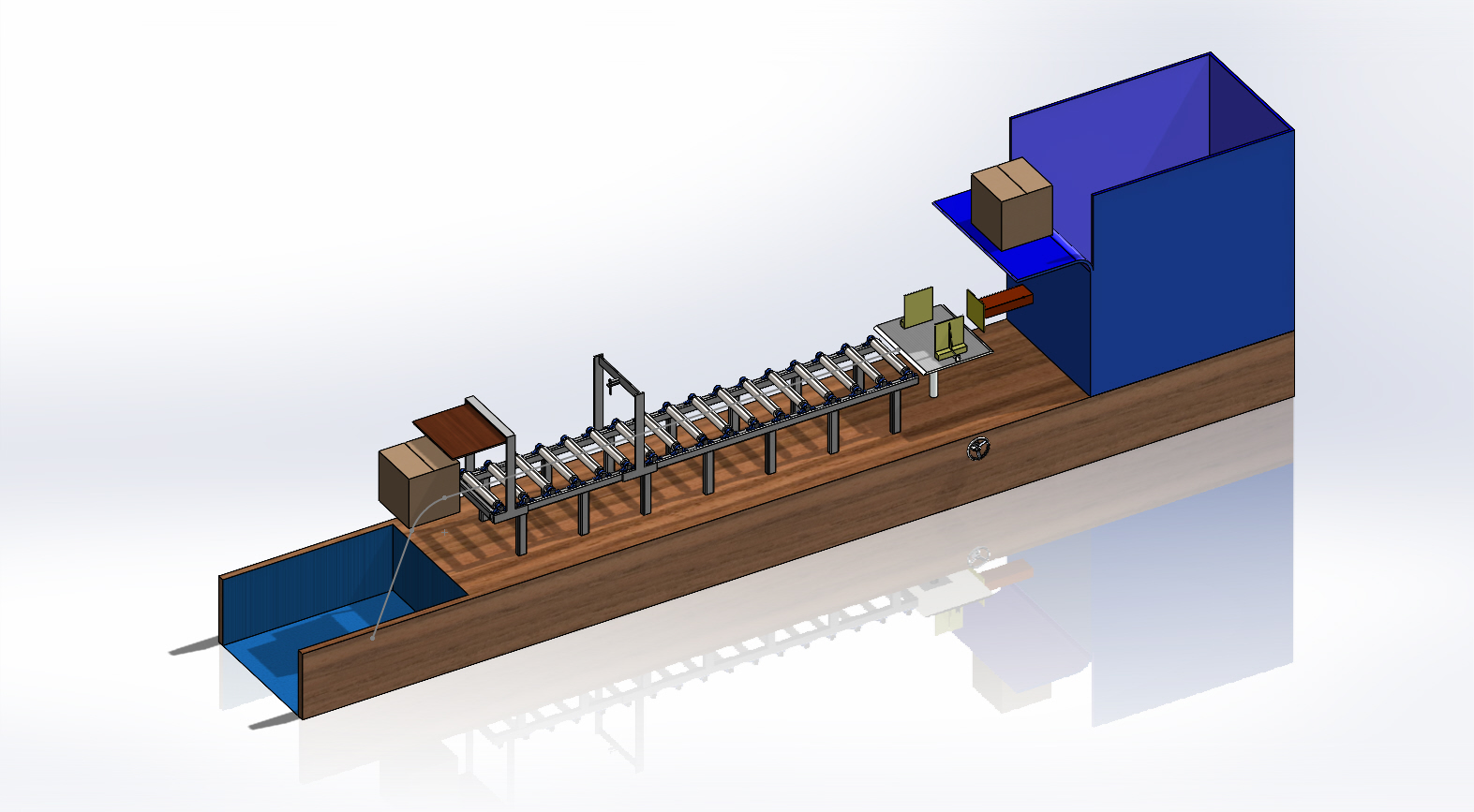 BẢN VE 3D BĂNG TẢI Smart Box Transfer and Alignment System (CN 067)