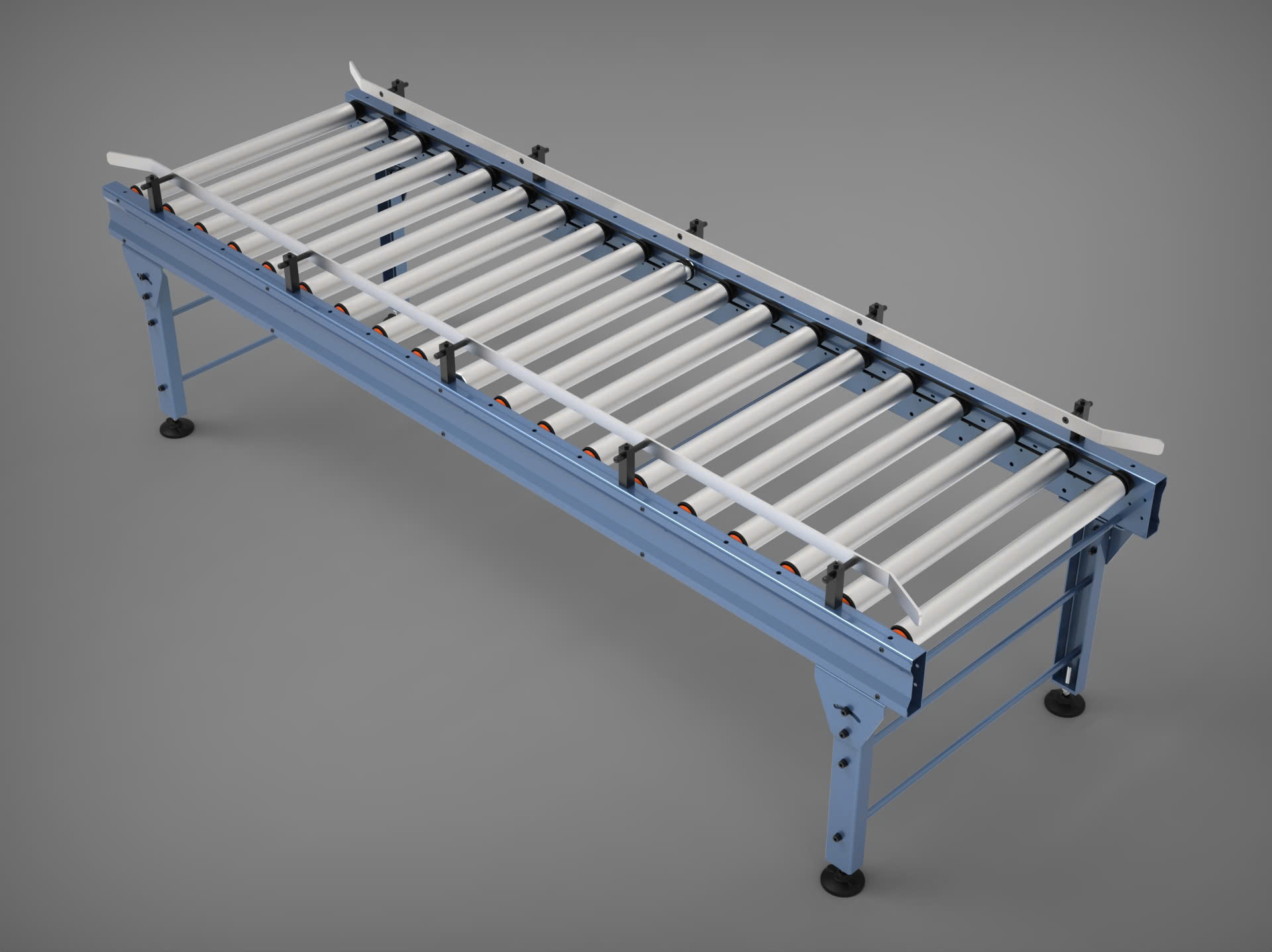 BẢN VE 3D BĂNG TẢI Roller Conveyor (CN 080)