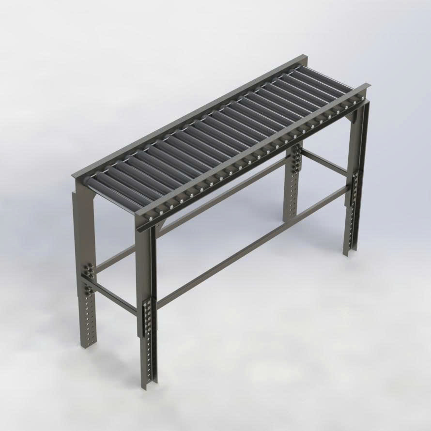 BẢN VE 3D BĂNG TẢI Roller Conveyor Project (CN 081)