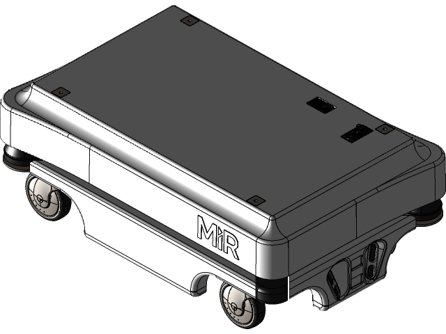 BẢN VẼ 3D XE AGV MiR-100 / MiR200 (CN 108)