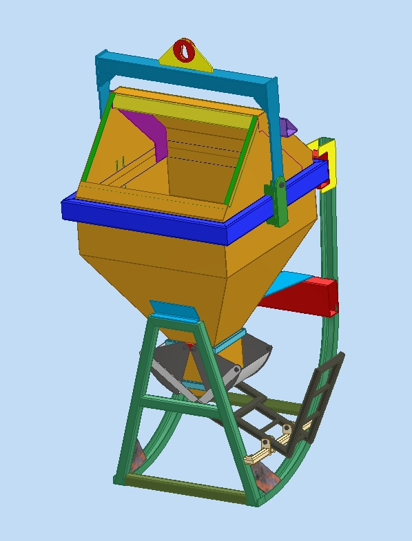 XE NÂNG Concrete Basket (CN 185)