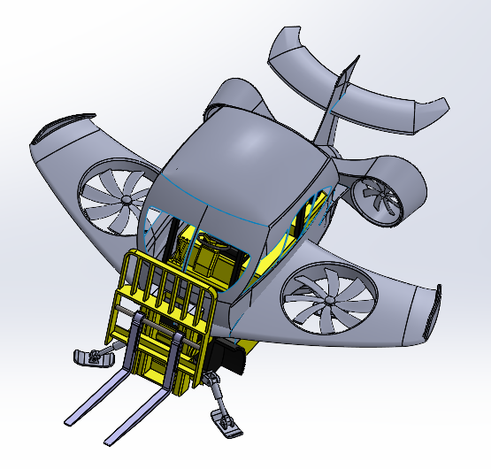 XE NÂNG Aero forklift (CN 190)