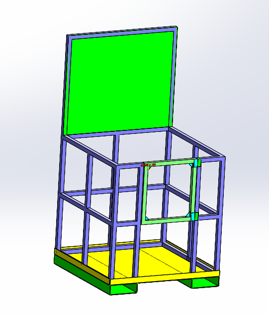 THÙNG XE NÂNG Mecanum Wheel Basic Structure (CN 179)