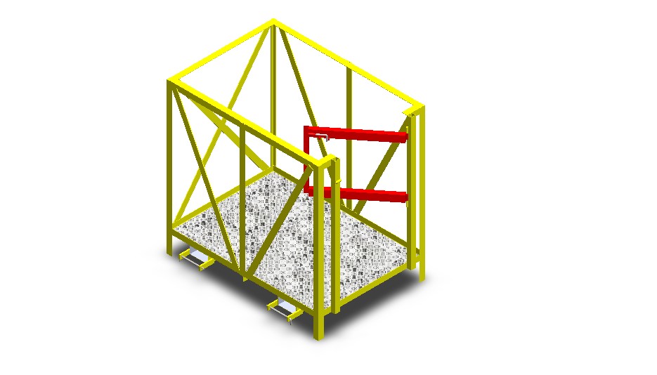 THÙNG XE NÂNG Safety cage for forklifts (CN 206)