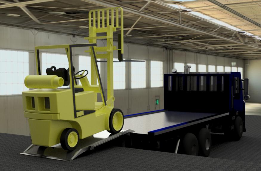 XE NÂNG Dock Ramp (CN 213)