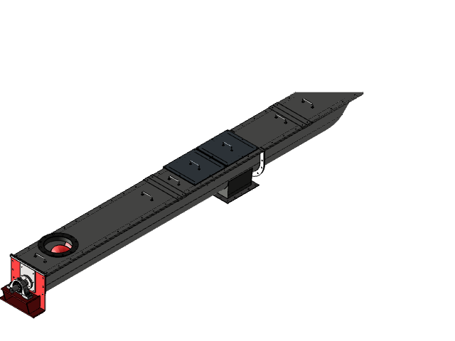 Vít tải loại 400 mm screw conveyor type 400 mm. (CN 229)