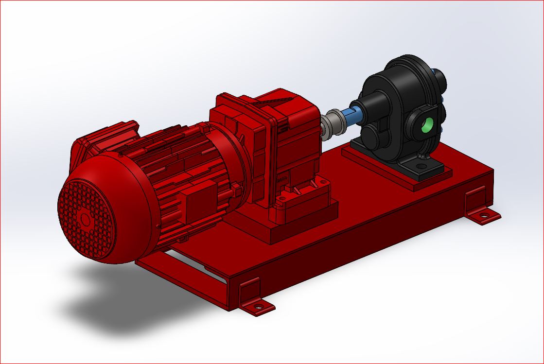 Máy Bơm Động cơ 3HP G125 Dùng cho Hệ thống Chữa cháy Bọt (TL 170)