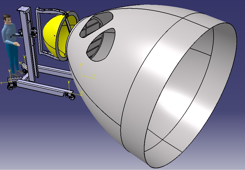 Đồ gá Bảo trì - Phương án 3 (TL 165)
