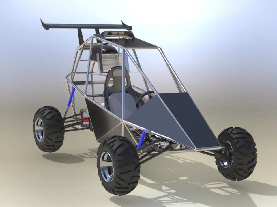 Xe Kart Cross gai nhọn (DC 18)