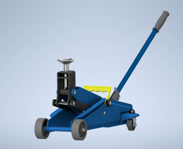 KÍCH THỦY LỰC SÀN 2 TẤN (HYDRAULIC FLOOR JACK 2 TON) (DC 49)