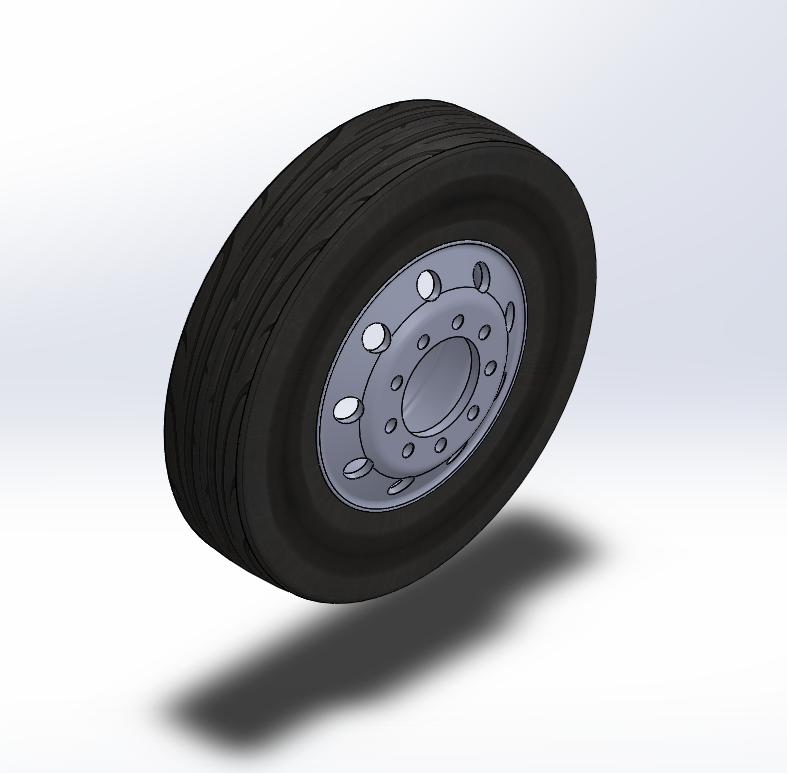 Vành bánh trước bằng thép kích thước 23 inch (DC 66)