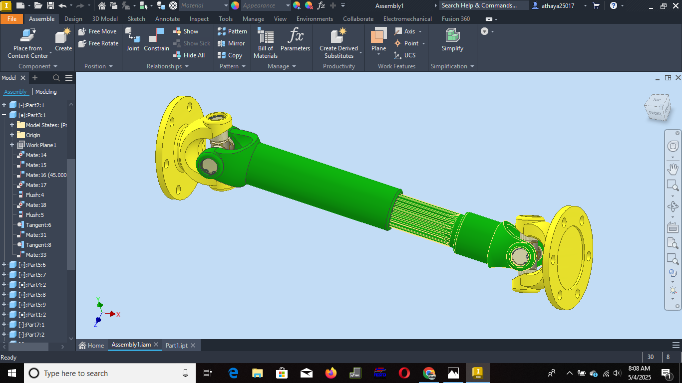 Trục các-đăng kép (DC 60)