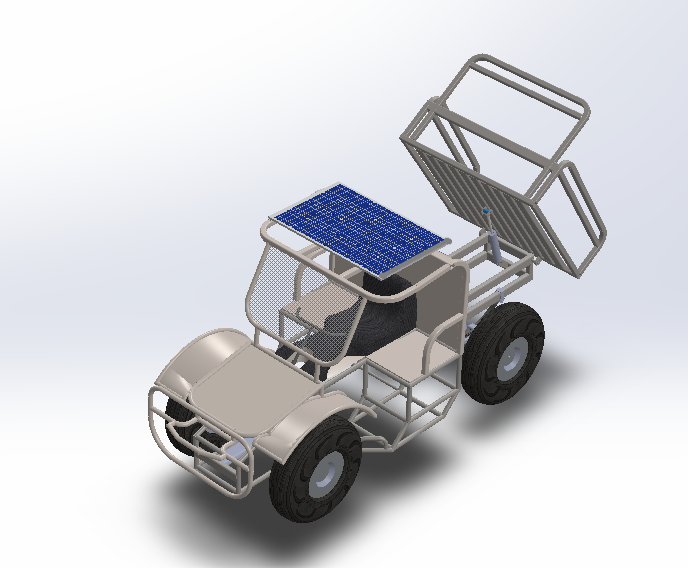 Xe địa hình chạy bằng năng lượng mặt trời (DC 58)