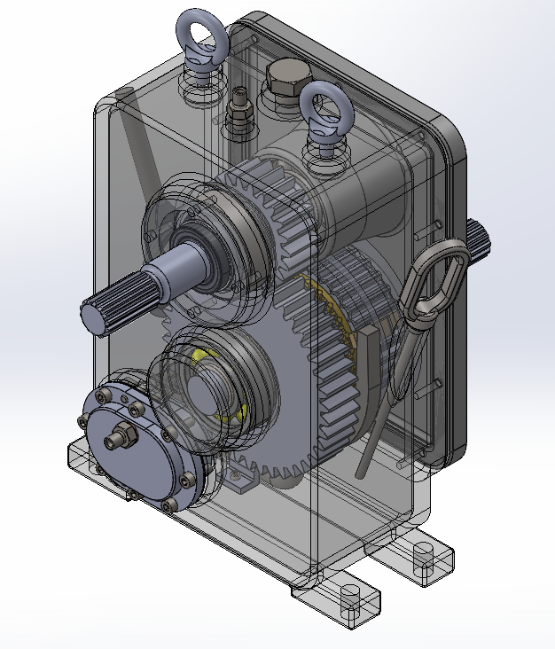 Hộp số tàu thủy (DC 71)