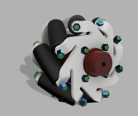 Bánh xe Mecanum (DC 82)