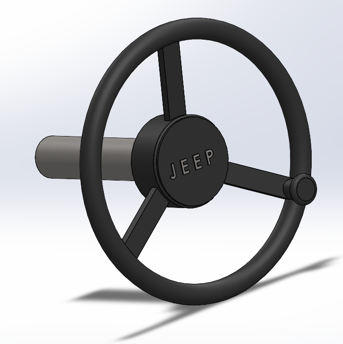 Vô lăng xe Jeep (DC 79)