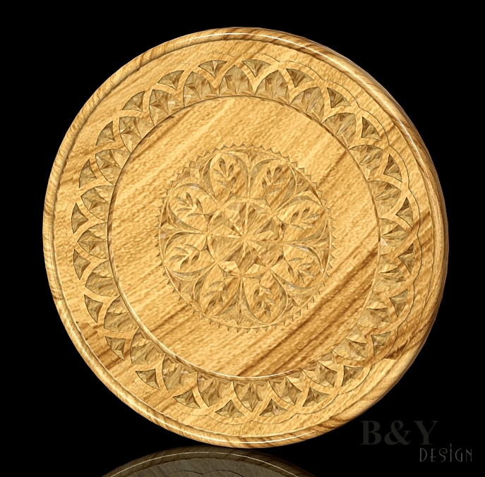 Chạm khắc gỗ mẫu 18 (DG 152)