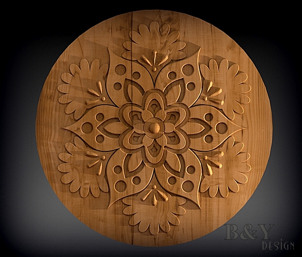 Chạm khắc gỗ mẫu 13 (DG 159)