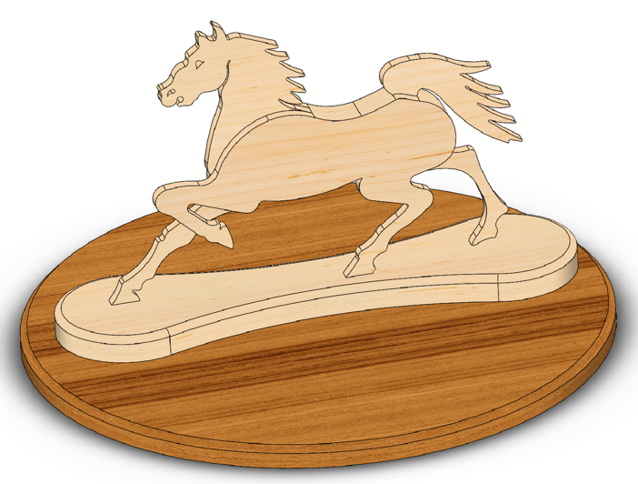 Chạm khắc – Tượng con ngựa (DG 145)