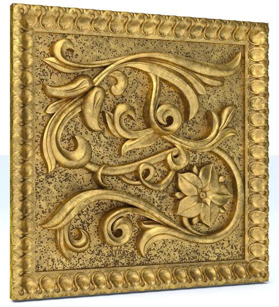 Hoa văn chạm khắc đặt theo yêu cầu 001 (DG 164)