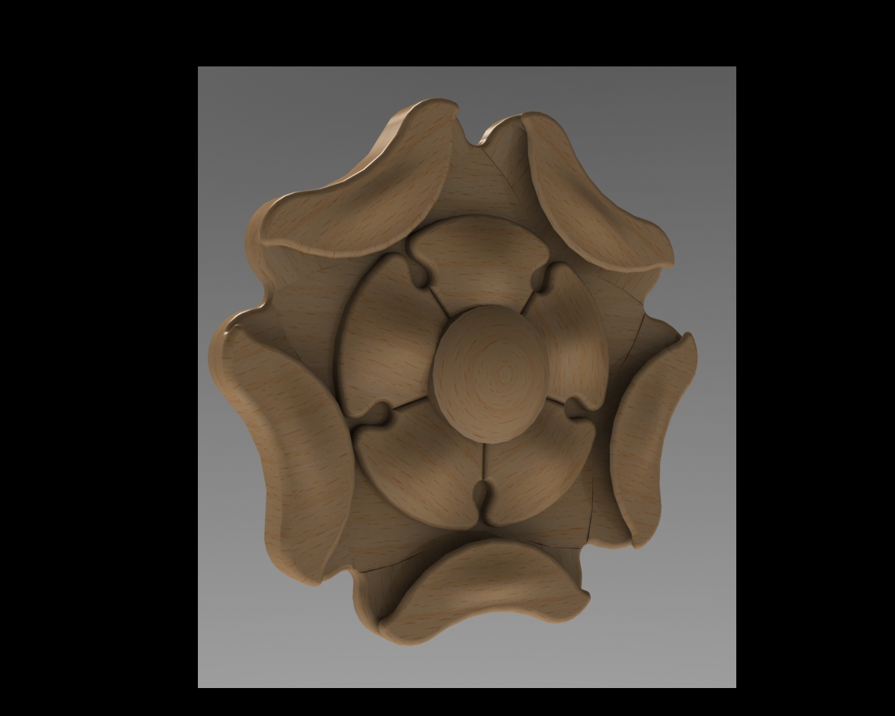 Hoa văn tròn hình dơi (DG 174)