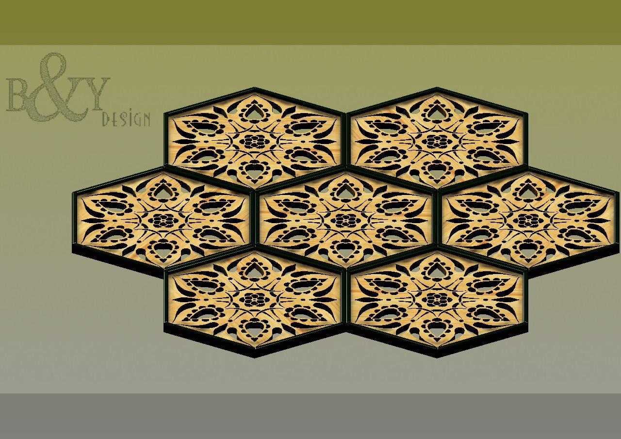 Chạm khắc gỗ mẫu 9 (DG 177)