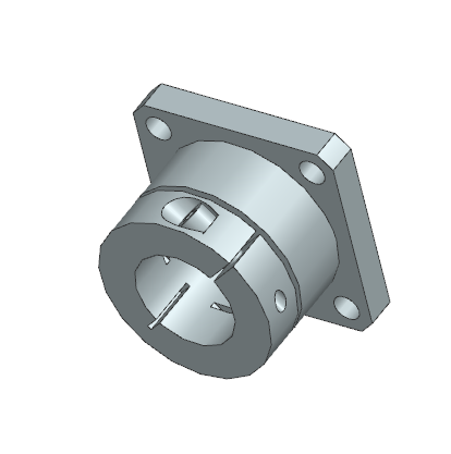 Gối đỡ trục VL THÉP (STHWS) Ø8–Ø50 (GĐ 18)