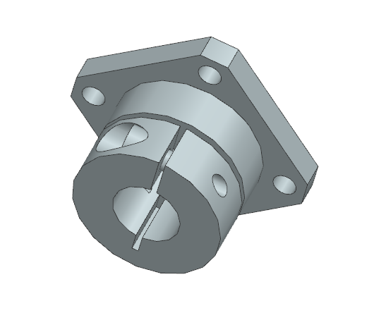 Gối đỡ trục VL THÉP KHÔNG GỈ (SSTHWS) Ø8–Ø40 (GĐ 22)