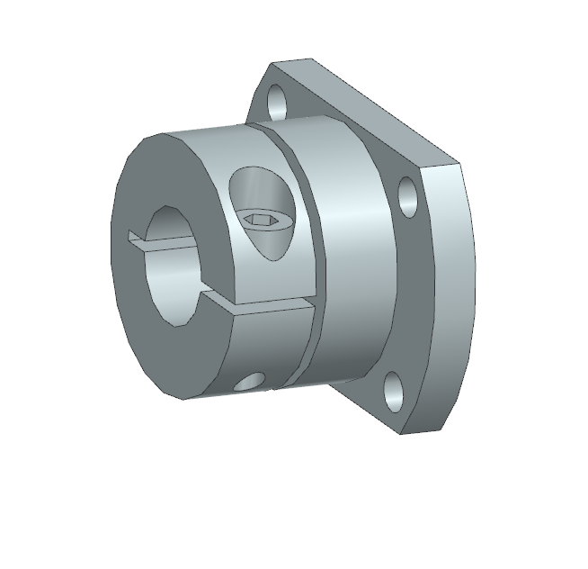Gối đỡ trục VL THÉP KHÔNG GỈ (SSTHWC) Ø8–Ø50 (GĐ 20)