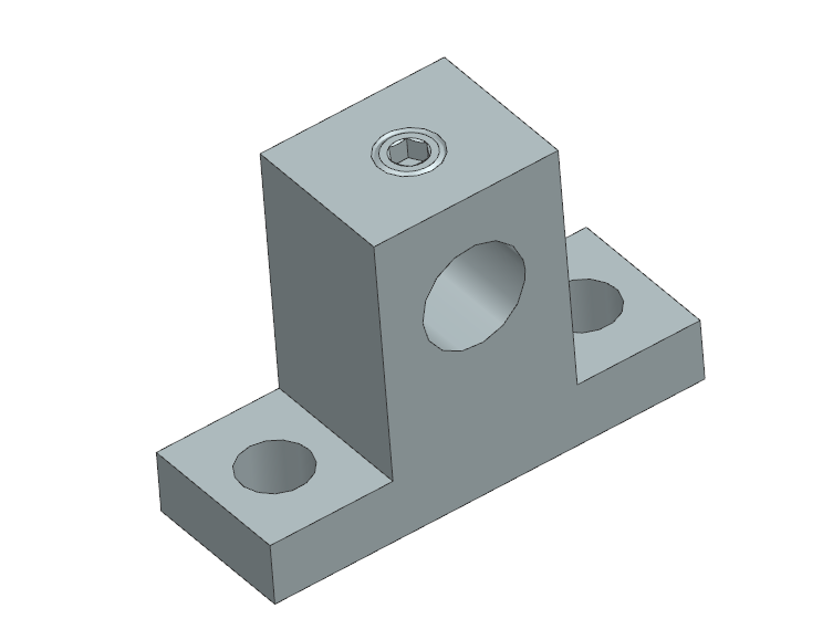 Gối đỡ trục dạng chữ T (SHTMN) Ø8–Ø50 (GĐ 32)