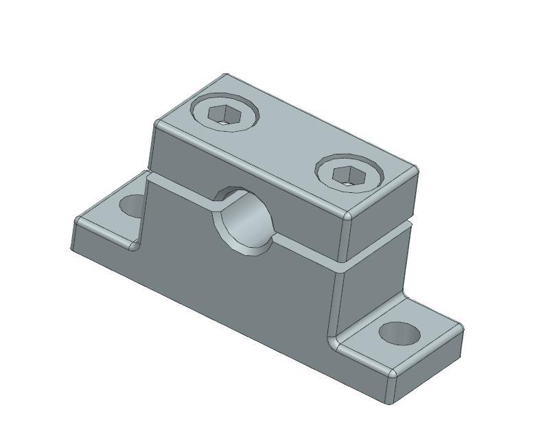 Gối đỡ trục dạng chữ T (SHTDTN) Ø10–Ø30 (GĐ 64)