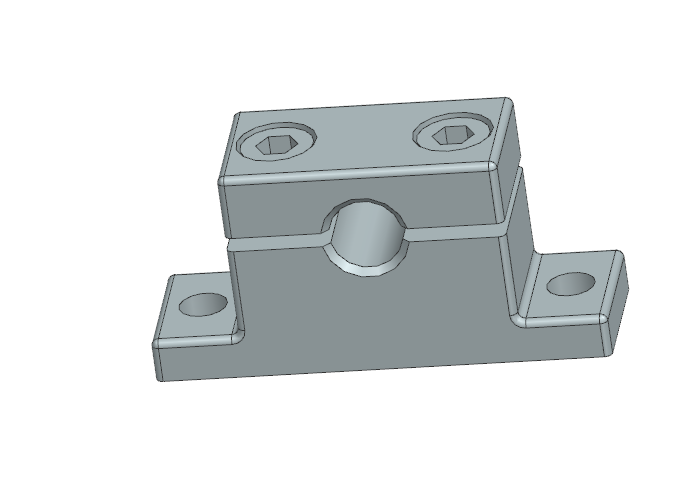 Gối đỡ trục dạng chữ T (SHTDMN) Ø10–Ø30 (GĐ 65)